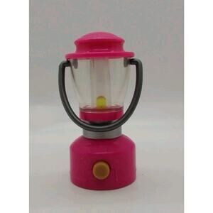 My Life Camping Lantern - Pink with Working Light